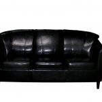 czarna sofa fame